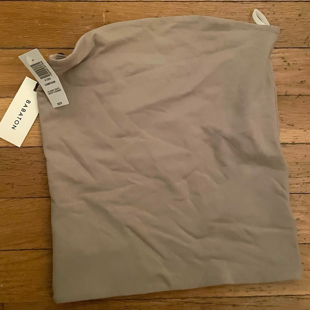 Aritzia - Contour Tube Top in Fluent Taupe
